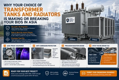 Why Your Choice of Transformer Tanks and Radiators is Making or Breaking Your...