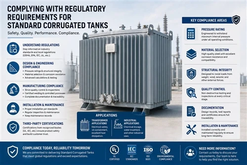 How to comply with the regulatory requirements for a Standard Corrugated Tank?